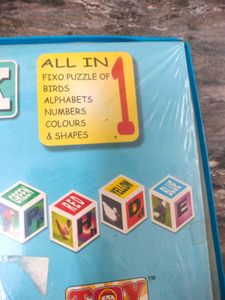Toy Enjoy Peacock Blocks Puzzle