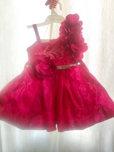 Beautiful Pink Party Dress for Girls