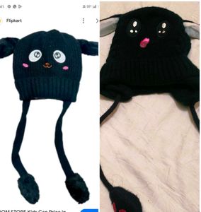 Air Flapping Woolen Cap
