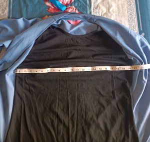 Blue long top