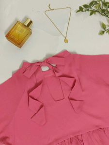 Chic Pink Peplum Top💖😚✨