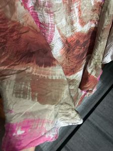 Abstract Print Flowy Top