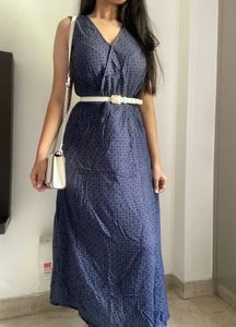 Branded Sleeveless Dress