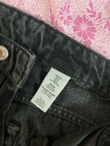 Classic Black Denim Jeans