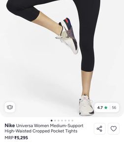 Nike High-Waisted Cropped Capri tights