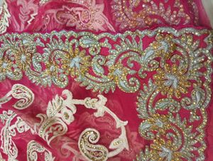 Diamond & Embroidery Work Saree