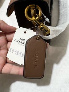 Coach Signature Monogram Shoulder Bag