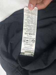 UNWORN Black Graphic Print T-Shirt