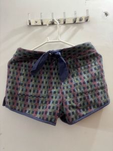 Stylish Plaid Hot Pants