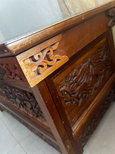 Tibetan Carved Wooden Table