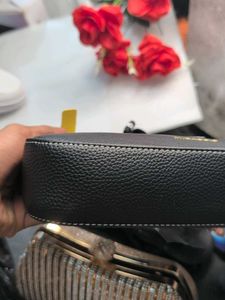 Miraggio Black Maddie Textured Medium Leather