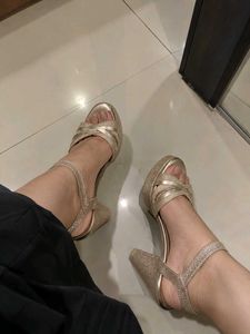 Sparkling Wedge Heels