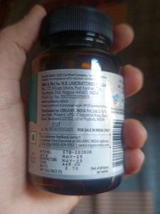 Organic India Spirulina Supplement