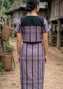 Elegant Ethnic Skirt with Traditional Pattern