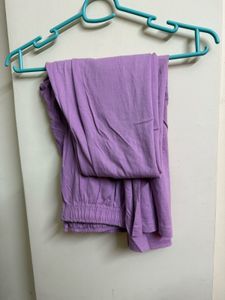 Beautiful Lavender Kurta &amp; legging with Dupatta
