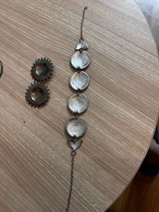 Oxidised Silver Ethnic Jewellery Set