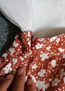 Chic Floral Print Midi Dress