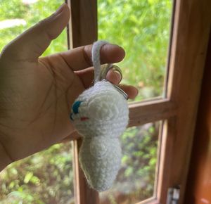 Crochet Keychain Cinnamoroll