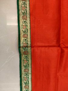 Silk Brand New Saree With Blouse And Petticoat