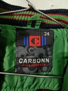 Cute Green Kids Jacket