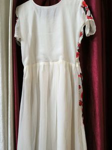 Floral Embroidered Dress