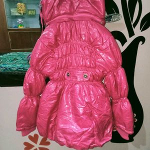 Pink Puffer Jacket