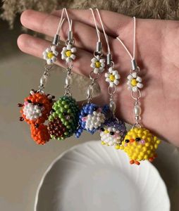 Cute Beaded Animal Charms set of 5
