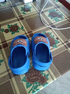 Cute Blue Bear Clogs