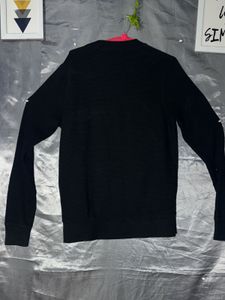 Jack&amp; Jones Black Regular Fit Solid Cardigan
