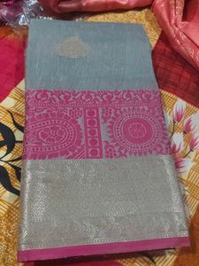 cotton thread saree