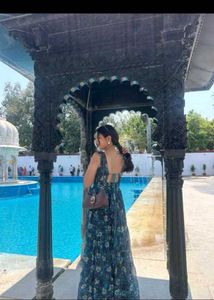 Floral Print Maxi Dress