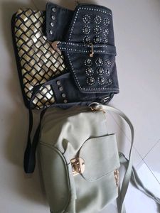 Stylish Embellished & Textured Handbags