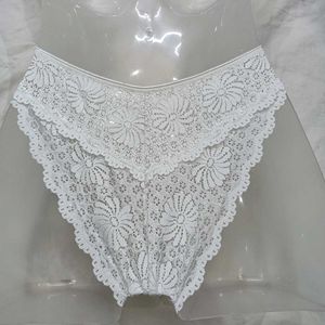 White🅾️ Lace Briefs