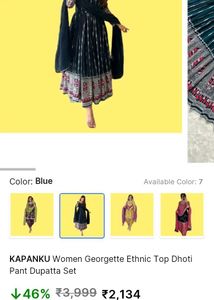 Free Shiping &amp; 🆓 🎁Embroidered Stunning Anarkali