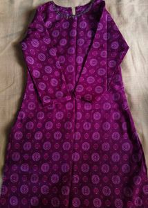 Beautiful Purple Printed Kurta