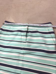 Striped Mini Skirt
