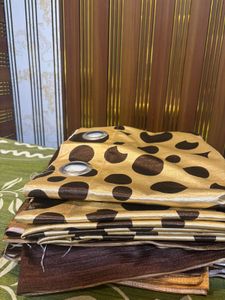 Stylish Polka Dot Curtains set of 2