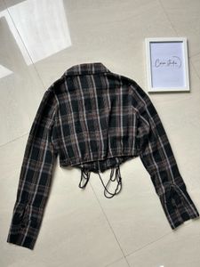 corset type full sleeve shirt