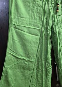 Vibrant Green Palazzo Pants