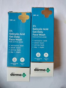 The Derma Co Salicylic Acid Gel Face Wash Pack 2