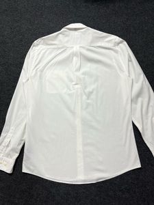 Classic White Button-Down Shirt