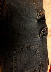 Women's New Wide Leg Cargo Denims