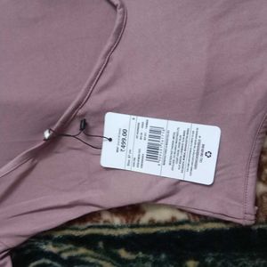 S size Mauve Long Sleeve bodysuit