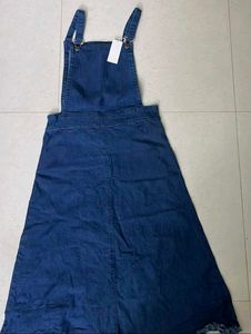Denim dungaree