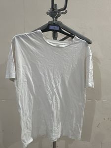 Pack of 5 white Basic Black T-Shirt