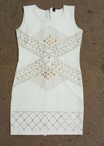 White midi Bodycon Dress