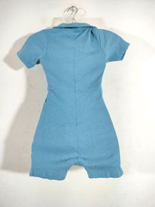Pastel Blue Playsuits (Women's)