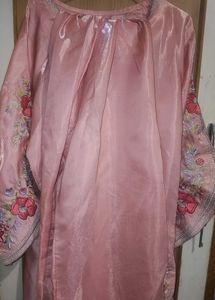 Pink three piece designer suit