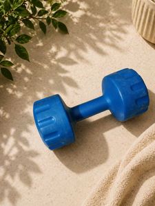 Blue Dumbbell Set