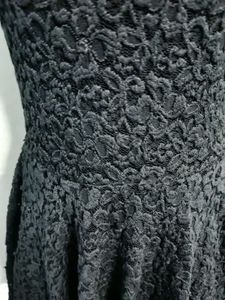 Elegant Black flared Dress